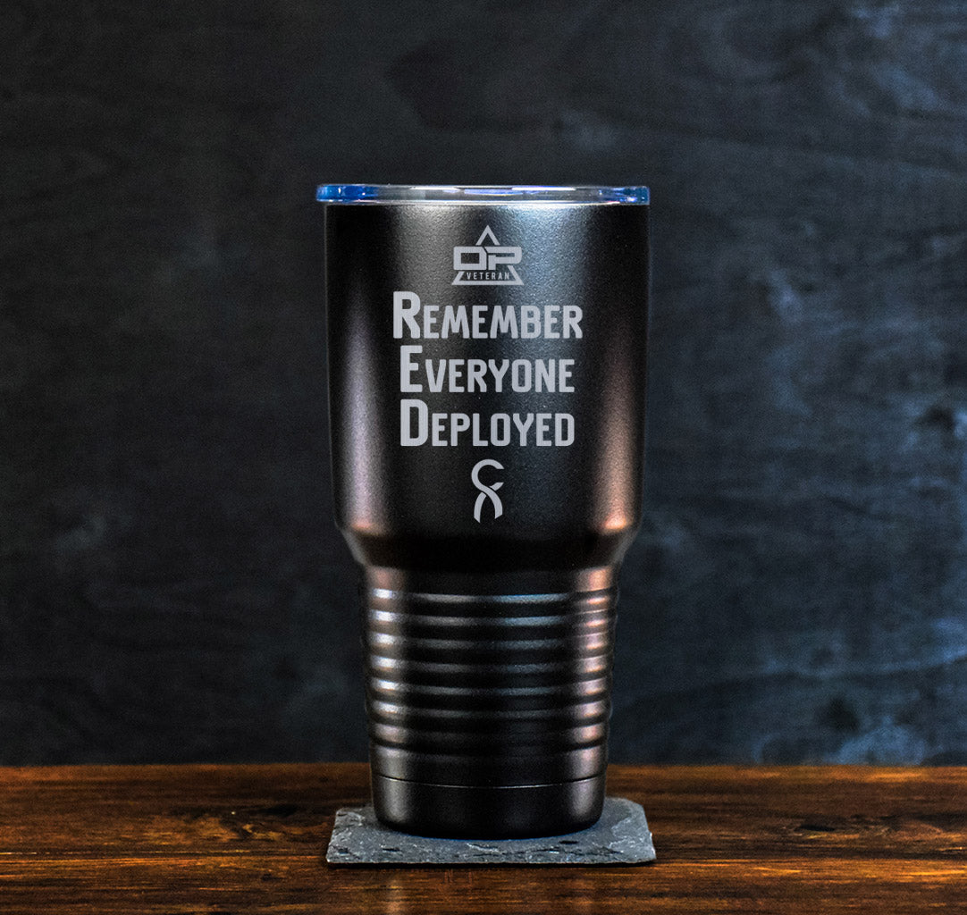 R.E.D OPV Chive Laser Tumbler