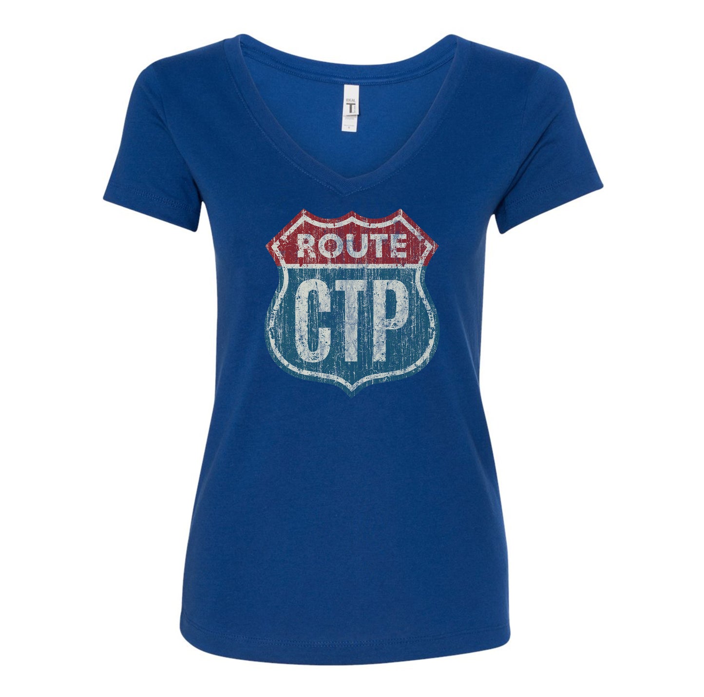 Route CTP Chive Ladies V-Neck