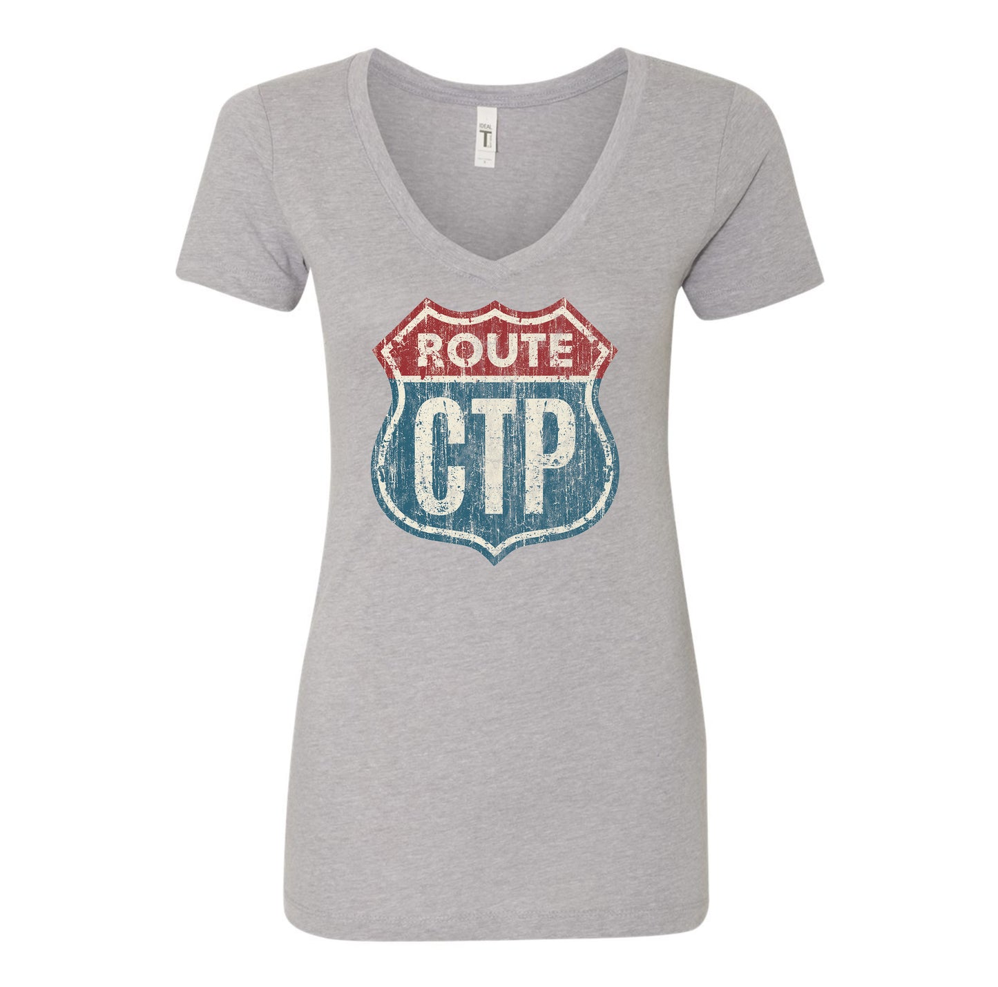 Route CTP Chive Ladies V-Neck