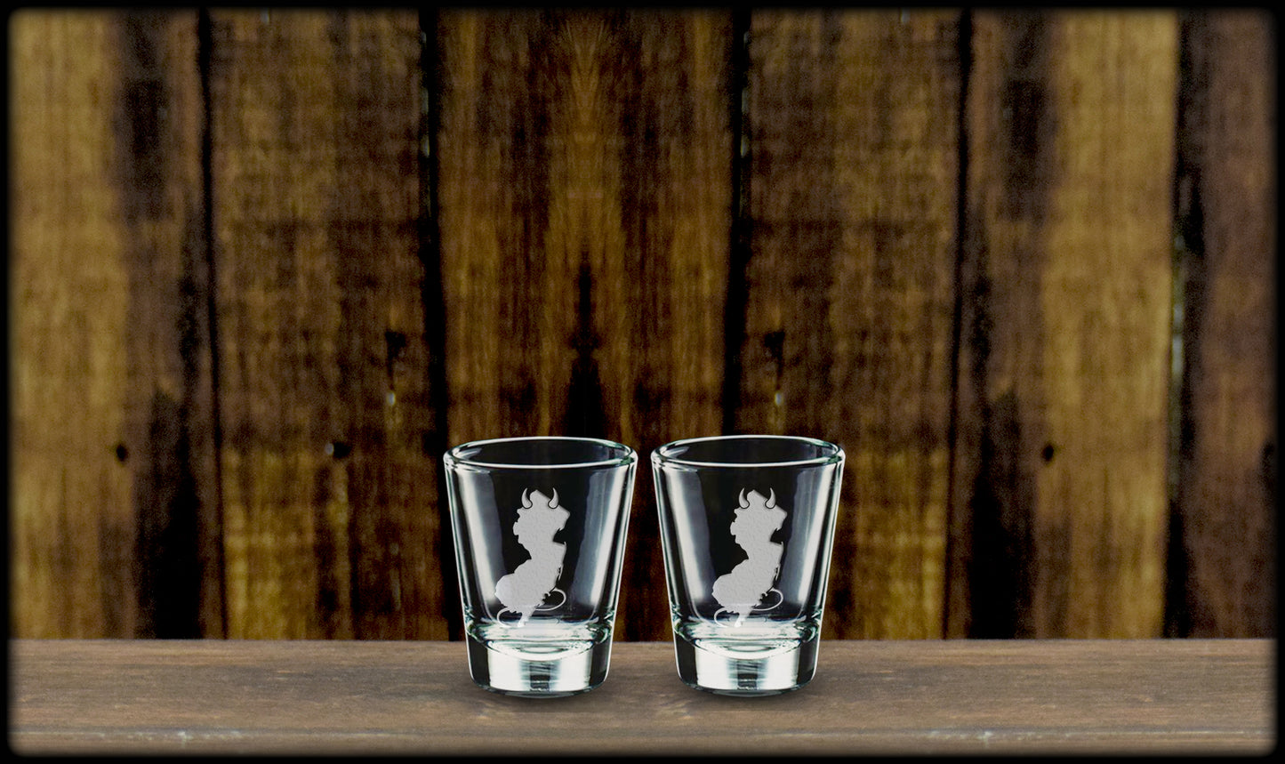 Jersey Devil Shot Glass Set