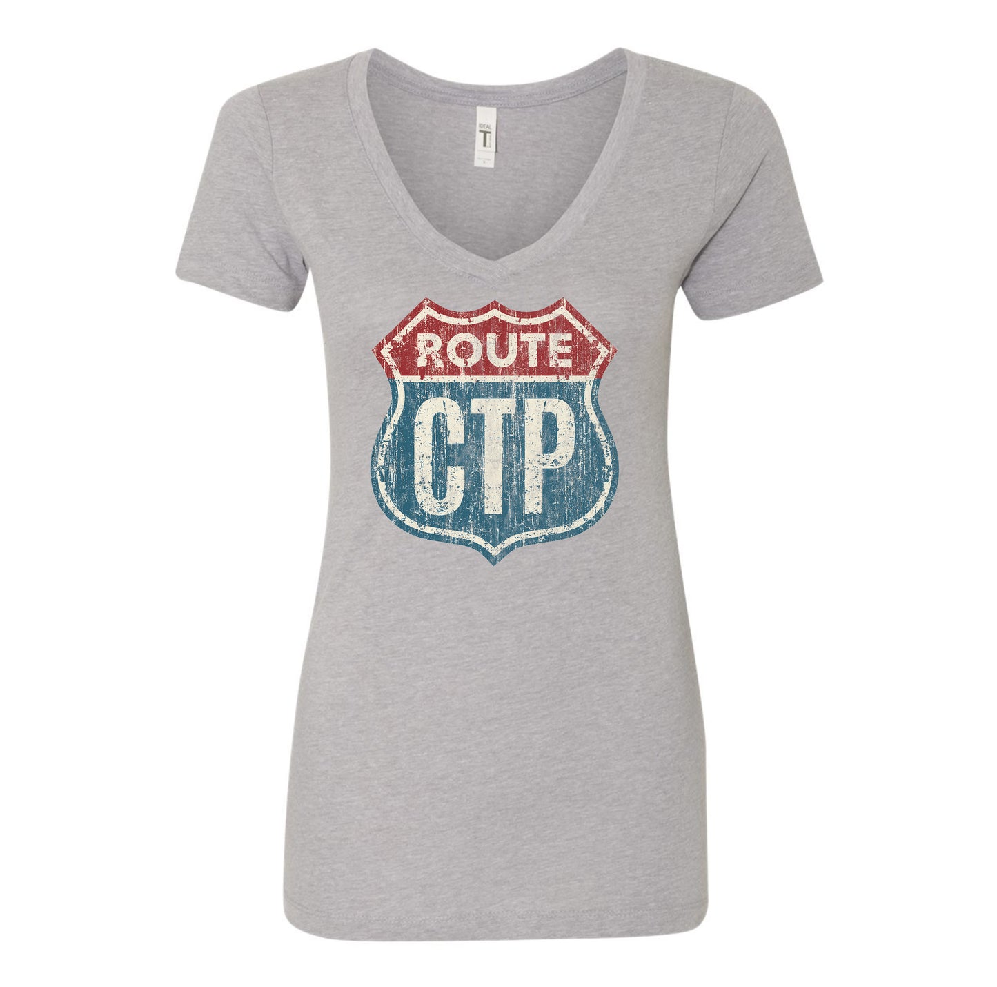 Route CTP Chive Ladies V-Neck