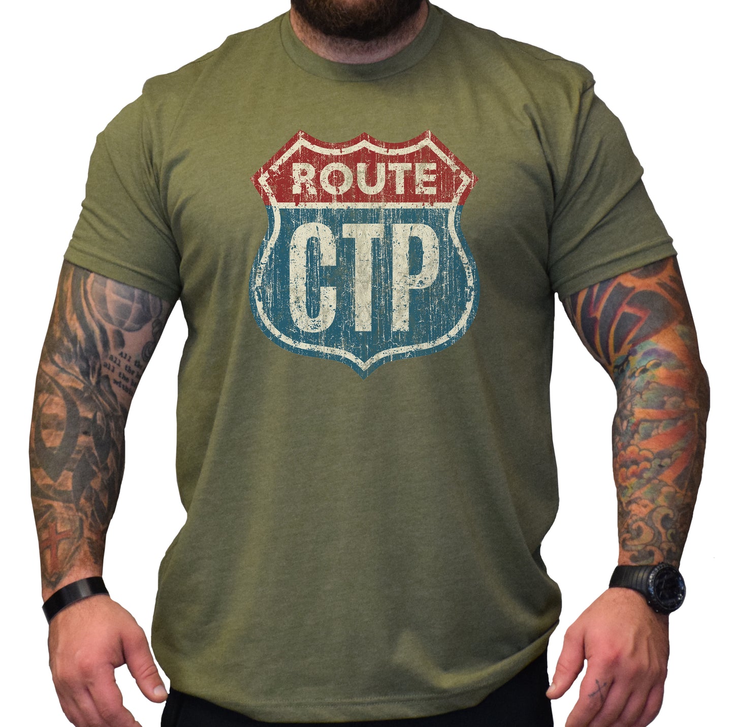Route CTP Chive Men's Shirt