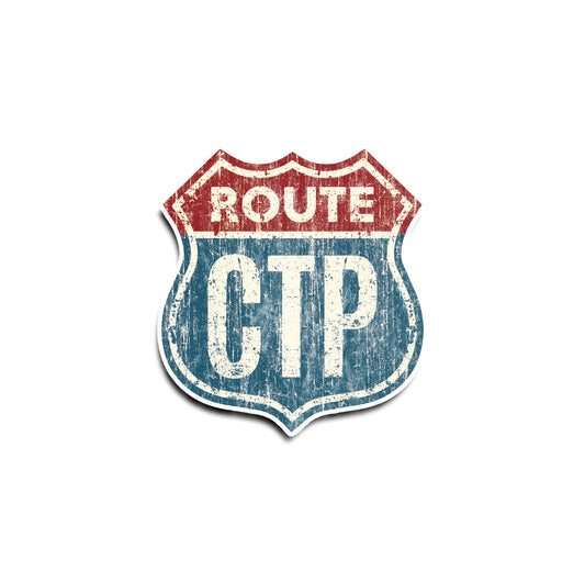Route CTP Sticker